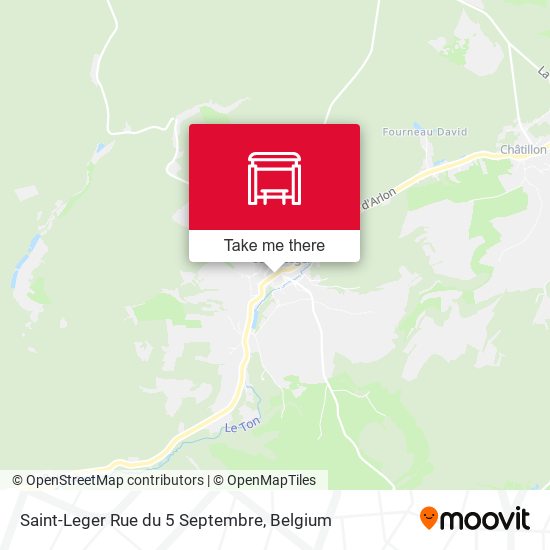 Saint-Leger Rue du 5 Septembre map