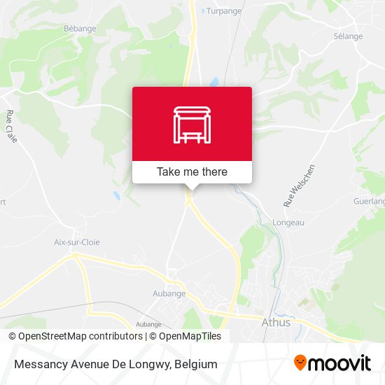 Messancy Avenue De Longwy map