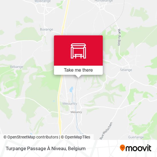 Turpange Passage À Niveau map