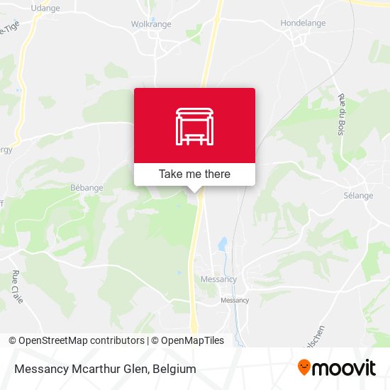 Messancy Mcarthur Glen map