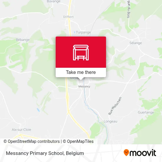 Messancy Primary School map