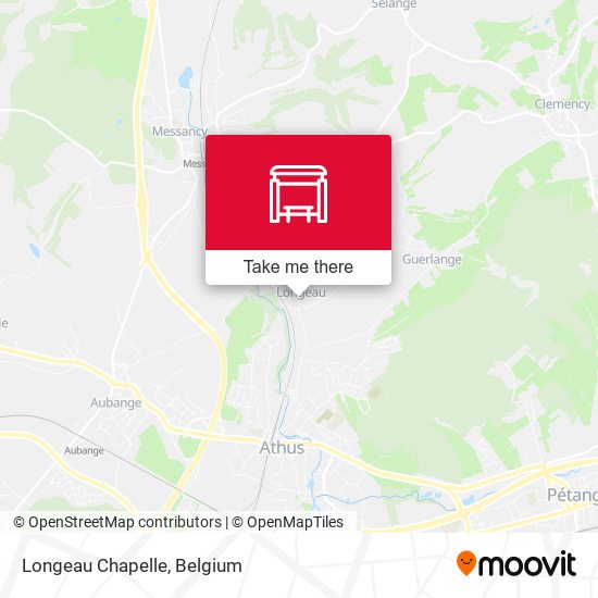 Longeau Chapelle map