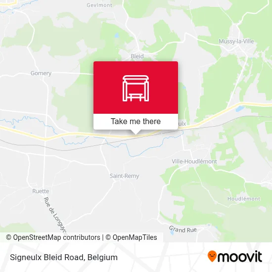 Signeulx Bleid Road map