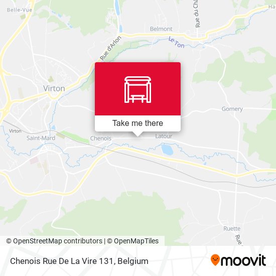 Chenois Rue De La Vire 131 map
