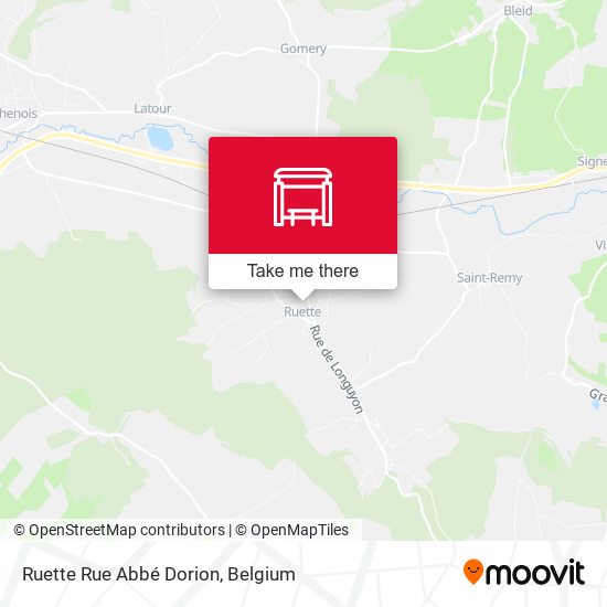 Ruette Rue Abbé Dorion map