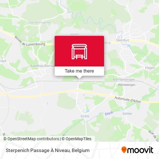 Sterpenich Passage À Niveau map