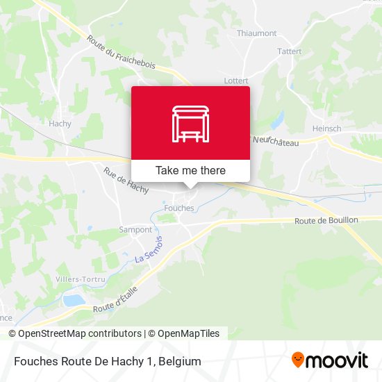Fouches Route De Hachy 1 plan