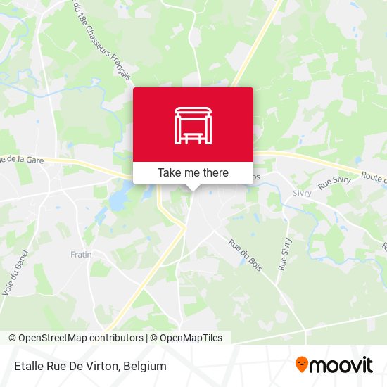 Etalle Rue De Virton plan