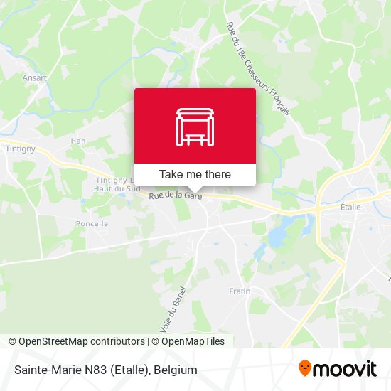 Sainte-Marie N83 (Etalle) plan