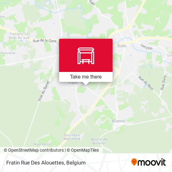 Fratin Rue Des Alouettes plan