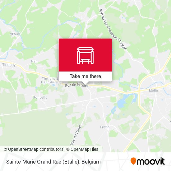 Sainte-Marie Grand Rue (Etalle) map