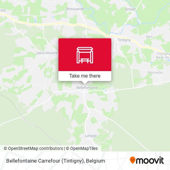 Bellefontaine Carrefour  (Tintigny) plan