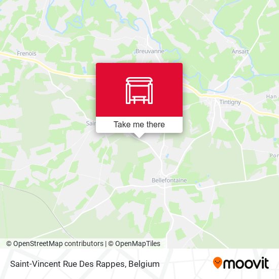 Saint-Vincent Rue Des Rappes map
