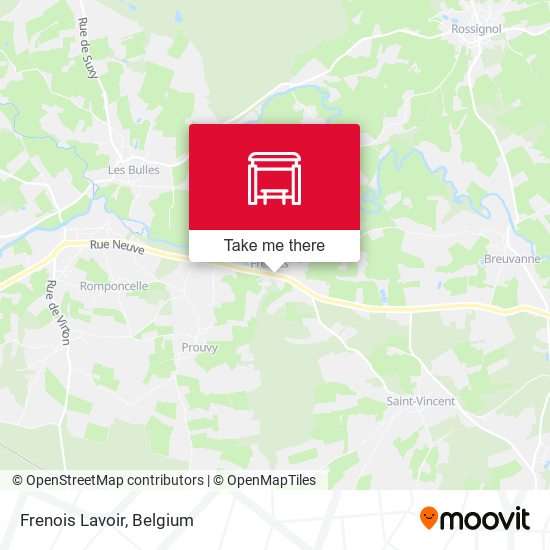 Frenois Lavoir map