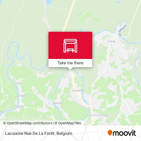 Lacuisine Rue De La Forêt map