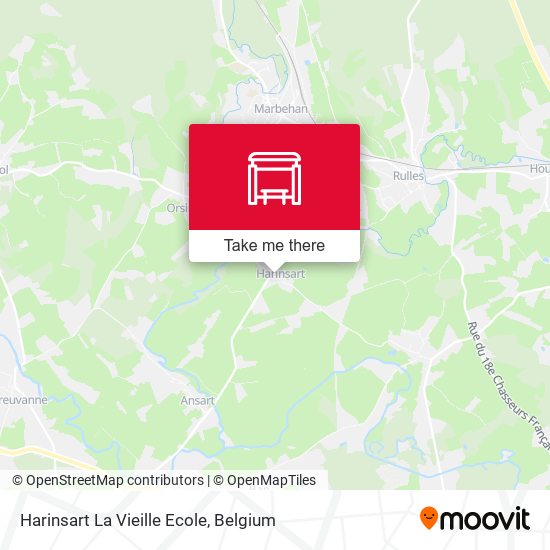 Harinsart La Vieille Ecole plan