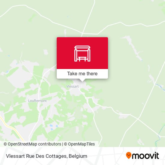 Vlessart Rue Des Cottages map