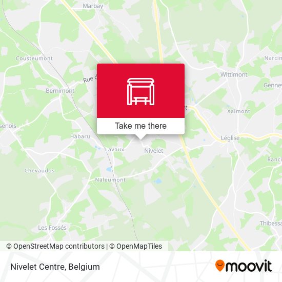 Nivelet Centre map