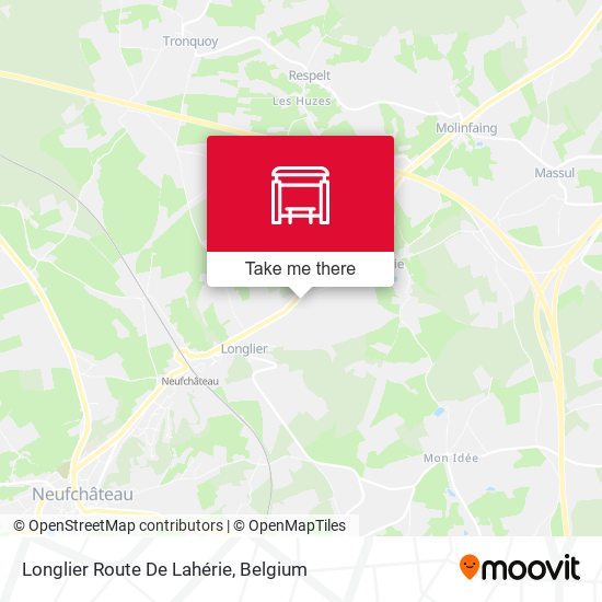 Longlier Route De Lahérie map