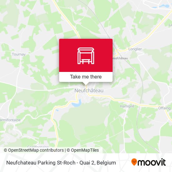 Neufchateau Parking St-Roch - Quai 2 map