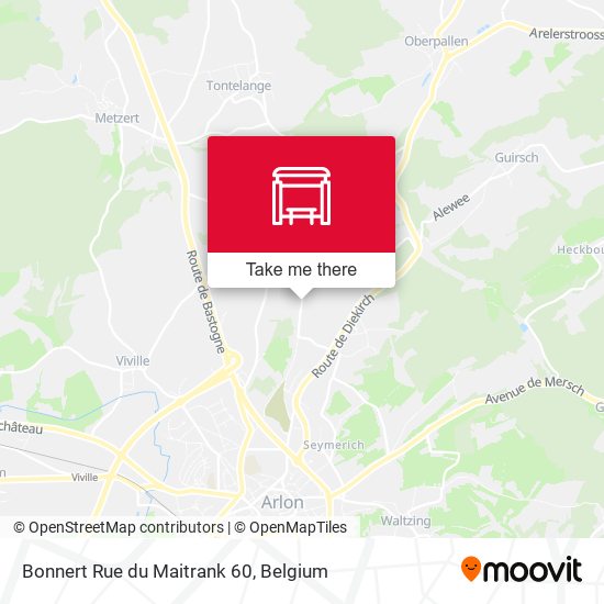 Bonnert Rue du Maitrank 60 map