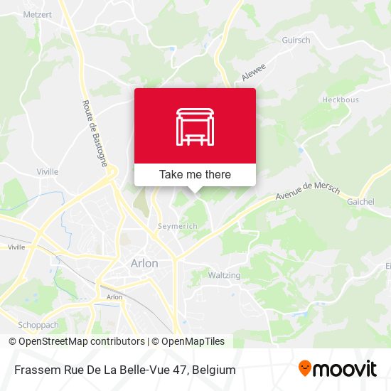 Frassem Rue De La Belle-Vue 47 map