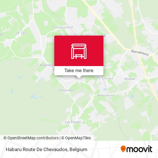 Habaru Route De Chevaudos plan