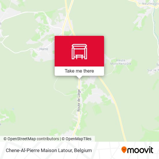 Chene-Al-Pierre Maison Latour map