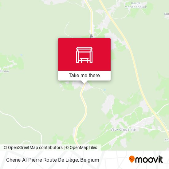 Chene-Al-Pierre Route De Liège map