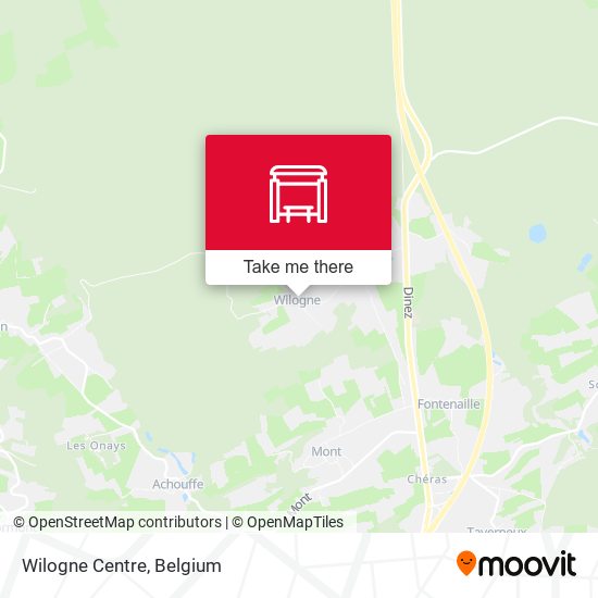 Wilogne Centre map