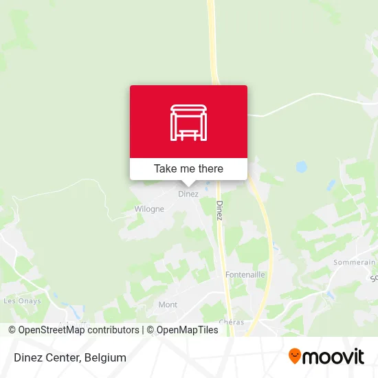Dinez Center map