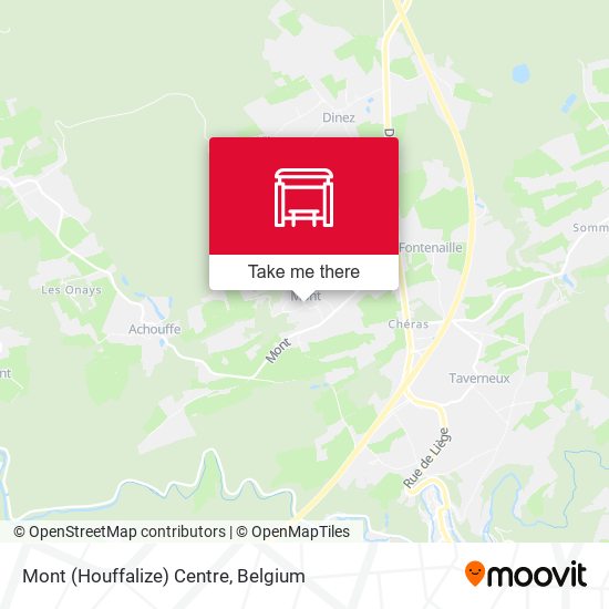 Mont (Houffalize) Centre plan