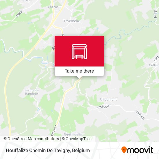 Houffalize Chemin De Tavigny map