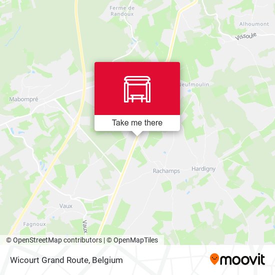 Wicourt Grand Route map