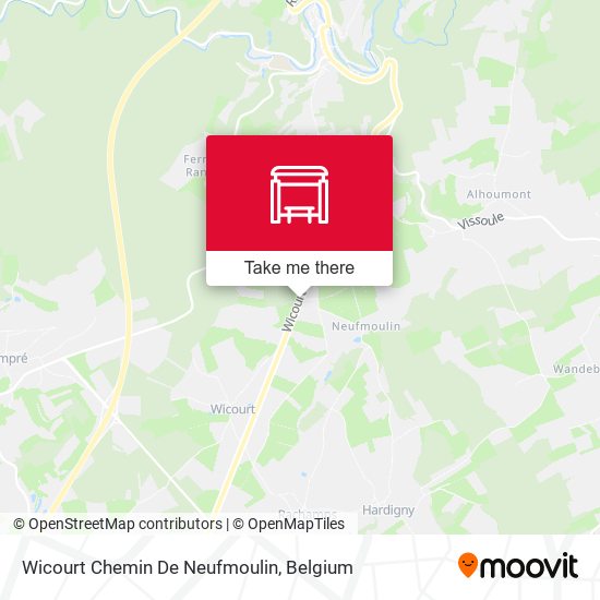 Wicourt Chemin De Neufmoulin map