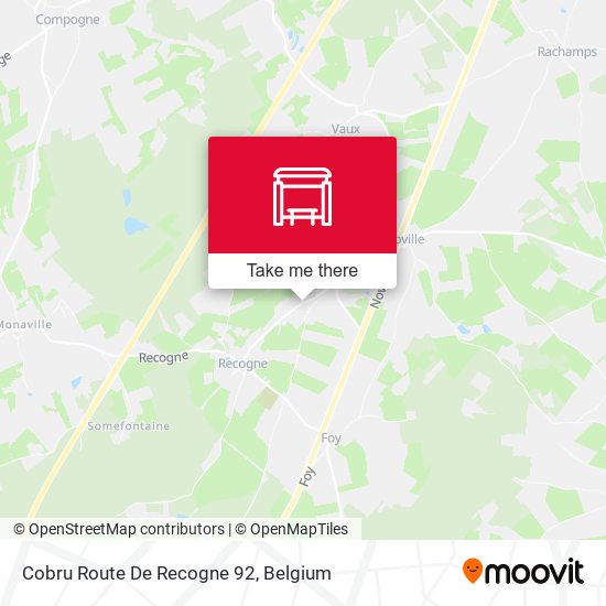 Cobru Route De Recogne 92 plan