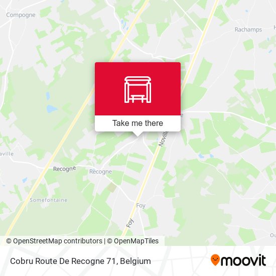 Cobru Route De Recogne 71 map