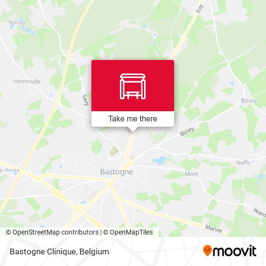 Bastogne Clinique plan