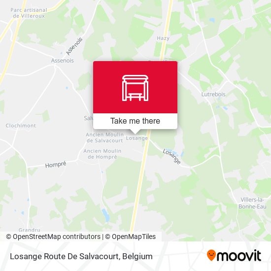 Losange Route De Salvacourt map