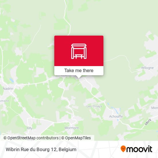 Wibrin Rue du Bourg 12 map