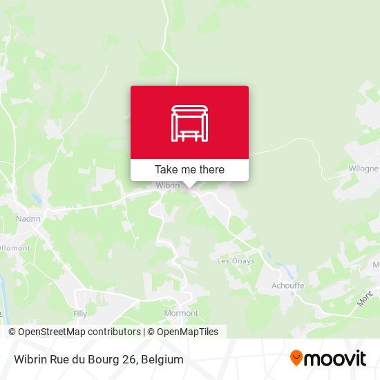 Wibrin Rue du Bourg 26 map