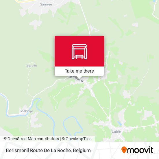 Berismenil Route De La Roche plan