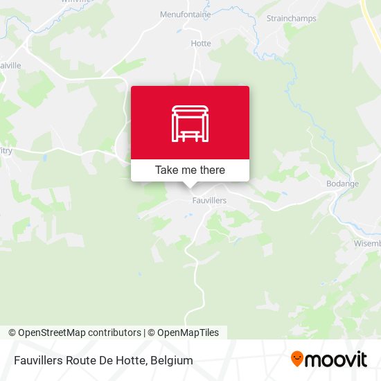 Fauvillers Route De Hotte plan