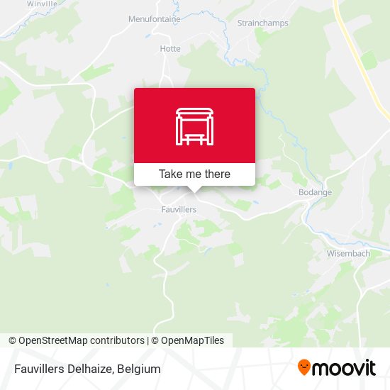 Fauvillers Delhaize plan