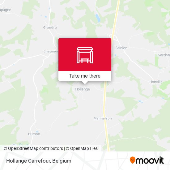 Hollange Carrefour plan