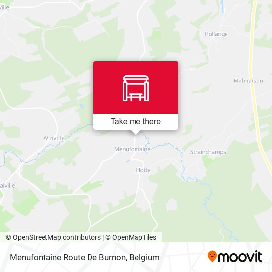 Menufontaine Route De Burnon plan