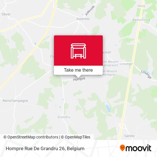 Hompre Rue De Grandru 26 plan