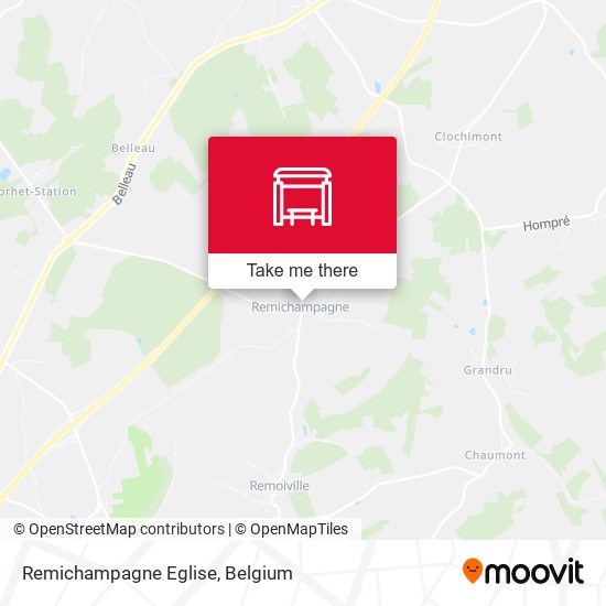 Remichampagne Eglise plan