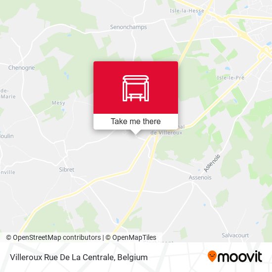 Villeroux Rue De La Centrale map