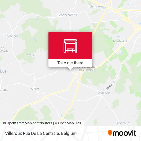 Villeroux Rue De La Centrale map